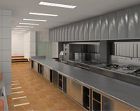 商用厨房设备专家教你如何才能设计好饭店厨房排烟系统设计