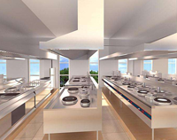 专业商用厨房设计公司提醒你大型食堂设计的注意事项